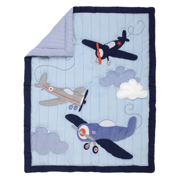 Carter's Take Flight Appliquéd Comforter - Picture 1 of 3